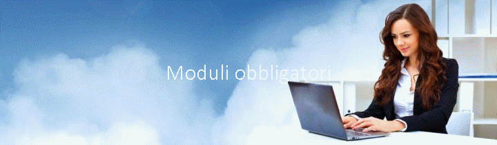Moduli obbligatori